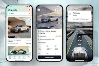 develop car park app, car parking spot reservation app, car parking lot app