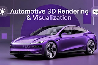 create 3d car render photorealistic vehicle rendering automotive visualization