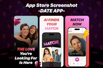 design app store, google play store visuals