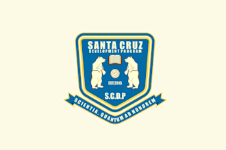 do exceptional crests logo for a soccer development academy
