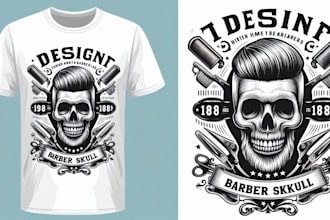 do a  vintage carpenter emblem logo with t shirt design