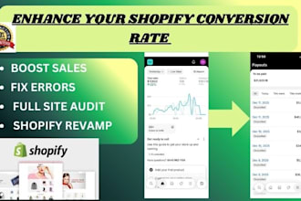 fix cro for shopify store, boost sales shopify dropshipping cro, store audit
