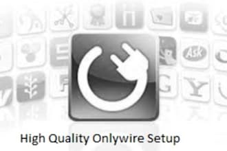 give u 1 onlywire account fully humanize with pics and all