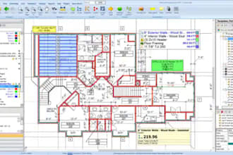 do mep takeoff, concrete takeoff, drywall takeoff and estimation planswift beam