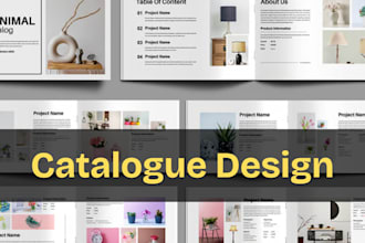 design a professional product catalog for your business