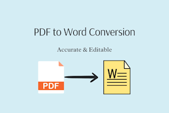 convert PDF to editable word document
