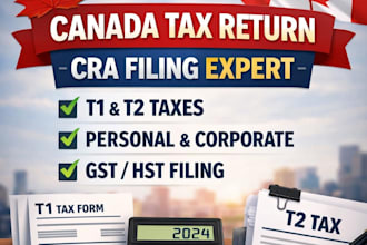 canada tax return cra tax filing t1 t2 corporate personal business taxes gst