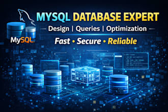 create mysql databases, queries, and database solutions