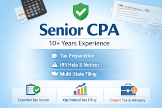 prepare your personal or business tax return accurately