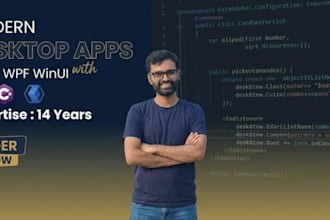 develop a custom winforms desktop application for your business