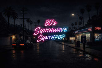 authentic 80s synthwave synthpop music