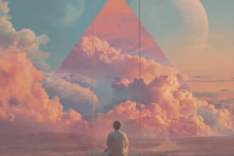 make a dreamy surreal or fantasy music cover