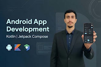 develop native android app in kotlin with jetpack compose