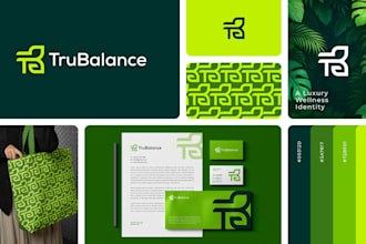 make custom logo, brand style guides and brandbook design