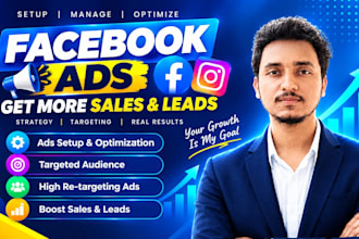 setup facebook ads campaign for sales and quality leads as a meta ads expert