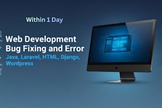 fix HTML, CSS, PHP, or wordpress bugs and errors