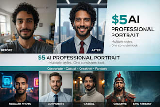 create stunning ai avatars, photorealistic headshots, and profile pictures