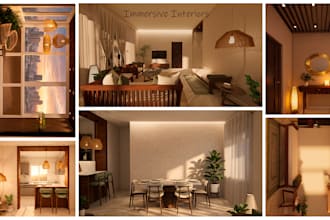 design immersive interior spaces with user experience and spatial storytelling