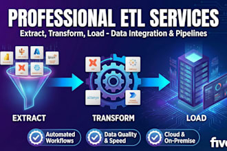 create etl pipelines, data pipelines, data engineering  and data analytics