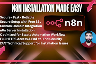 set up and configure n8n automation on your server