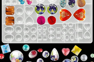 design custom 3d printable silicone mold files for resin casting, jewelry