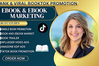 tik tok book promotion kindle book promotion amazon kdp ads and ebook marketing