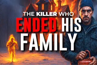 design scary, creepy horror youtube thumbnails