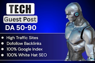do tech guest post on high authority tech blog with dofollow guest post backlink