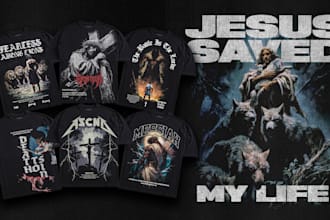 create exclusive christian tshirt and apparel designs