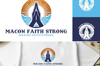 design church, ministry, christian brand, or religious organization logo