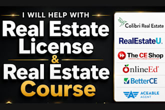 do ce shop, real estate license and real estate courses