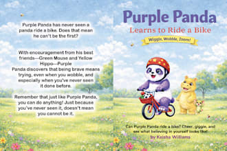draw children book illustration and children book