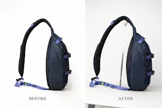 do high end product photo retouching and background cleanup for ecommmerce