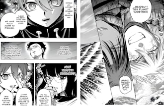anime manga comic book illustration, manhwa manga artist webtoon panel comic art