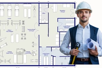 do sport gym facility layout 2d floor roof master plan restaurant cafe factory