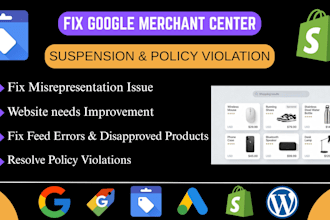 fix google merchant center suspension