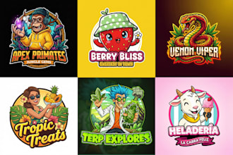 draw a cartoon, mascot, character and gaming logo design