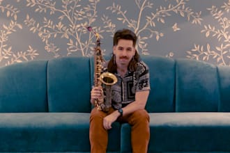record saxophone flute or clarinet on your song
