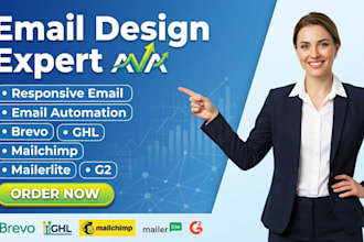 design and setup email automation in brevo or gohighlevel