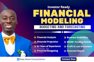 build a startup financial model with projections and forecasts