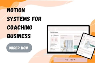 set up a custom notion system for your coaching business