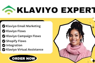 setup ecommerce email marketing flows in klaviyo, klaviyo flows