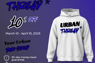 create modern flyers for your clothing brand