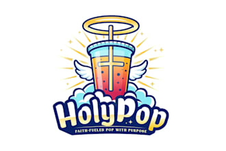 create premium food, restaurant, café and beverage logo