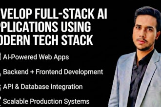 develop fullstack ai applications and web apps for you