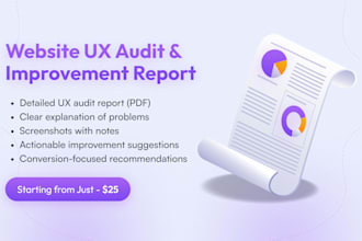 do a professional UX audit to improve your website usability