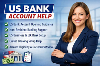 help non residents open a US bank account easily