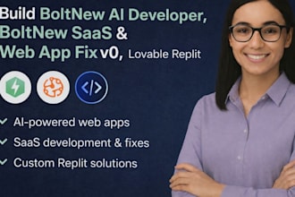 build boltnew ai developer, bolt new saas and web app fix v0, lovable replit