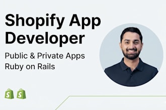 build scalable shopify public and private apps