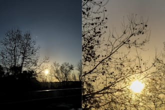 edit your photos with a cinematic and moody look